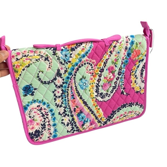 Vera Bradley WILDFLOWER PAISLEY VBI17 Hanging Travel Toiletries Case NWOT - Picture 4 of 12